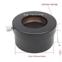 Milin 2-inch to 1.25-inch Telescope Eyepiece Focuser Adapter