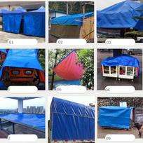 Tarp Cover Canopy Tarpaulin Tent Camp Outdoor Rain Cover Large Awning Canopy Yard Garden Beach (6.3ft*9.5ft) one size