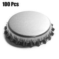 UPORS 100Pcs/Lot Beer Bottle Crown Caps Oxygen Absorbing Seal Beer Bottle Caps for Home Brewing auksas