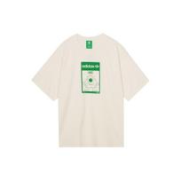 Adidas Originals x Disney Mike Printed Unisex Loose Fit Creamy White T-Shirt GP3393 XL