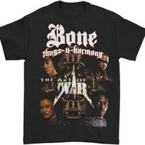 Bone Thugs-N-Harmony Vyriški marškinėliai „Karo menas“ Juodi Licencijuoti Control Industry Prekės - Vyriški vasariniai medvilniniai marškinėliai su grafiniu paveikslėliu L įvairiaspalvis