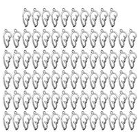 Bulk Pack of 80 Angel Wing Pendants DIY Jewelry Making Supplies Alloy Charm Pendant Versatile Necklace Bracelet Pendants 1