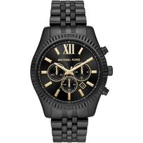 Michael Kors MK8603 Lexington Chronograph Juodas Ciferblatas Vyriškas Laikrodis 44mm juoda