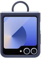 Dėklas EF-PF741TNE Samsung Silicone Cover with Ring for Galaxy Z Flip 6/7 FE Navy (Damaged Package) (Pažeista pakuotė)