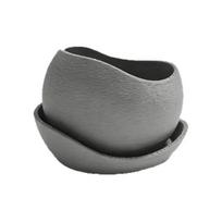 3D Printed Mini Planter Pot Modern Succulents Herb Plants Flower Pot Container for Indoor Outdoor Home Balcony Desktop Decoration pilka