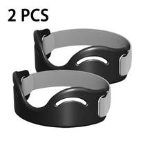 2PCS Knee Pads, Patellar Straps, Running, Fitness and Sports Knee Pads, Breathable, Non-slip, Adjustable Silicone Knee Pads gray