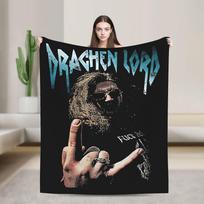 Drachenlord Poster Rainer Winkler Blanket Fleece Textile Decor  Lightweight Throw Blankets for Home Outdoor Plush Thin Quilt 100x150cm