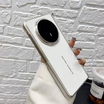 Dėl Huawei Honor Magic V5 dėklo Kietas PU vyris Magnetinis belaidis įkrovimas Apsauginis galinis dangtelis Dėklas Dėl Magic V5 telefono korpusas HONOR Magic V5 balta
