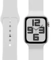 Obal:Me smartwatch strap for Apple Watch (38/40/41 mm) | Silicone | baltas