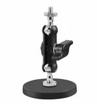 Puluz Magnetinis laikiklis 17 kg Magnetinis tvirtinimas „Magic Arm“ 360° sukimasis 1/4 colio sriegis / Pu1083b