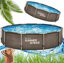 Polygroup Summer Waves karkasinis baseinas 305 × 76 cm