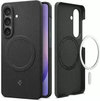 Dėklas Spigen Air Skin Aramid MagSafe, juodos spalvos – Samsung Galaxy S26+