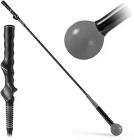 Promotion Golfo Treniruoklis 120cm su Svorio Galva Pilkas