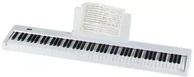 Koduva 88 klavišų pilno dydžio elektrinis pianinas baltas