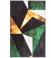 Strado Novo kilimas 200x300 cm, žalias marmuras - minkštas svetainei ir miegamajam