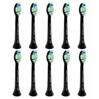 Elektrinio dantų šepetėlio antgalis 5x "Philips Diamond Clean" juodos spalvos antgalis HX6062/13 2-PAK