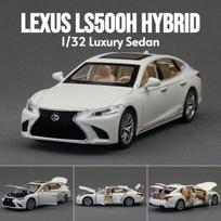 1:32 LS500H Alloy Car Model Diecasts & Toy Vehicles Metal Car Model High Simulation Advanced Car Model Collectibles