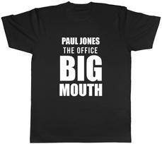 Personalised The Office Big Mouth Mens Unisex T-Shirt Tee XS