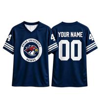 Custom Football , DIY Personalized Sports Uniform for Men Women Youth, Printed Team and Number, Perfect for Day and XXL