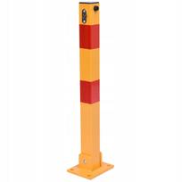 Folding parking bollard 60 cm with keys