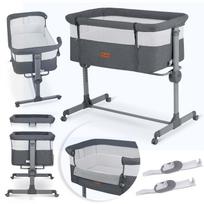 Folding travel cot with extra bed Nukido NK-243