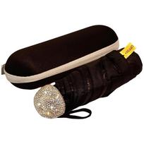 Luxury Folding Umbrella Shiny Sunshade Umbrella Commute Mini Bling Umbrella  Travel