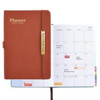 Efficient 2025-2026 Planner With 2 Pieces Stickers Weekly & Monthly Planner  Students