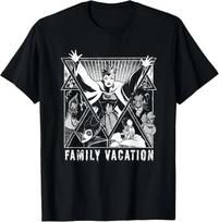 Fashion Casual Disney Villains Graphic Print Group Family Vacation Trip T-Shirt S-4XL Summer M
