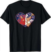 Hot Fashion Casual Disney Valentine's Emperor's New Groove Kronk Angel & Devil T-Shirt S-4XL Four Seasons L
