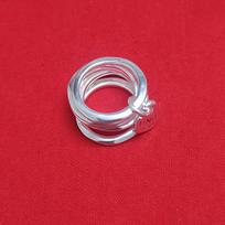 2026 new best-selling niche design six ring ring ring suitable as a jewelry gift for couples 6=52mm