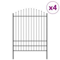 vidaXL Sodo tvora 4 pcs Pilka 170 x 225 cm