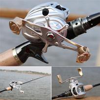 Viso metalo „Baitcaster“ ritė 9+1BB 7:1 „Baitcasting“ žvejybos ritės „Sūrio vandens Baitcaster“ žvejybos ritė Left Hand