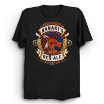 Nanaki S Red Ale Final Fantasy Unisex T-Shirt Red Xiii Shirt Beer Label Unisex T-Shirt S