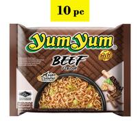 Greitai paruošiami makaronai su jautienos skoniu, YUM YUM, 10 x 60g