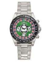 Invicta Speedway Roulette Kazino Chronografas GMT Žalias Ciferblatas Kvarcinis 44642 200M Vyriškas Laikrodis žalia