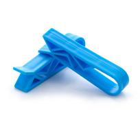 Šiukšliadėžės spaustukai Šiukšlių maišų laikikliai 2vnt neslidūs plastikiniai šiukšlių laikikliai 2PC Color Random