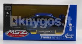 MSZ Automobilio modelis Subaru WRX STI, skalė 1:40