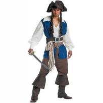 Halloween Pirates of the Caribbean costume Captain Jack Couple pirate costume costume XXL white