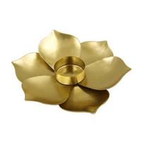 Metal Flower Candle Holder Desktop Decoration Candleholder Unique Pauline Lamp Candlestick Home Decoration