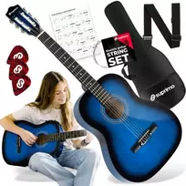SUPRIMO CG34 BB klasikinė gitara 3/4 36 colių mėlyna