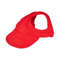 Adjustable Dog Baseball Cap Soft Breathable Fabric Puss Sunbonnet For Outdoor Activity And Beach Trip S