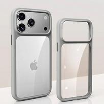 Advanced Silicone Soft Edge Transparent Hard Back Panel Case For iPhone 17 17 Pro 17 Pro Max Shockproof Phone Case Cover Gift For iPhone17Pro