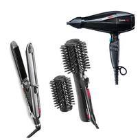 Babyliss Pro Elipsis 31Mm Black Bab3000Epe + Babyliss Pro Rotating 800 Hot Air Styler Bab2770E + Babyliss Pro Excess Hq 2600W Bab6990Ie