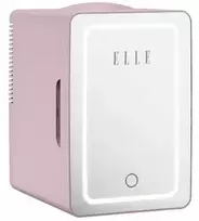 ELLE Home ESDAF01PUEU 6L Mini Šaldytuvas with LED Makeup Mirror Violetinė