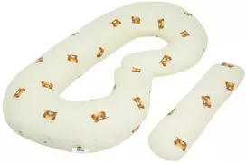 FLUMI nėščiosios ir maitinimo pagalvė TYPE C, Light Bear