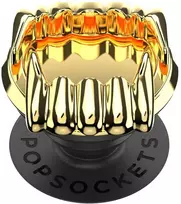 PopSockets Say Cheese Adhesive Grip uchwyt i podstawka do telefonu auksinė