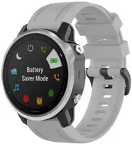 Dirželis Beline Silicone do Garmin Fenix 8/Fenix 7S/Fenix 6S/Fenix 5S/mk3/mk3i/Instinct 2S pilka