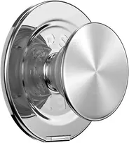 PopSockets Aluminum Radial MagSafe uchwyt i podstawka do telefonu sidabrinė