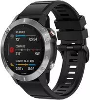 Dirželis Beline Silicone do Garmin Enduro 3/ Enduro 2/D2 Mach 1 Pro/Fenix 8/Fenix 7X Pro/Instinct 2X Solar/Epix Pro/Quatix 7X/Tactix 7 juoda