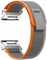 Dirželis Beline Wild Path Loop Watch do Garmin Tactix 7 - Pro Ballistics Edition/Descent Mk2i/D2 Charlie/Enduro/fenix 3 szaro oranžinė